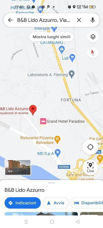 B&B Lido Azzurro Catanzaro Ngoại thất bức ảnh